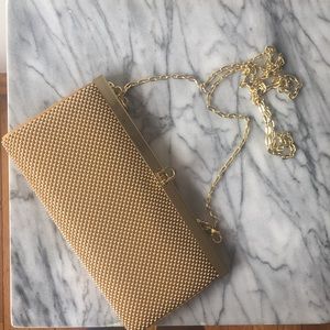 Gold Clutch Purse